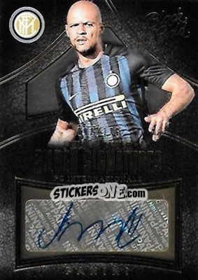 Figurina Felipe Melo - Black Gold Soccer 2016-2017 - Panini