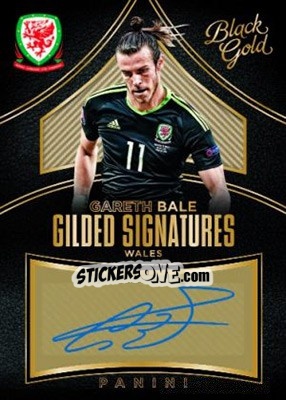 Sticker Gareth Bale - Black Gold Soccer 2016-2017 n. GS-GB - Panini