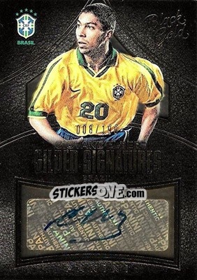Sticker Giovane Elber - Black Gold Soccer 2016-2017 n. GS-GE - Panini