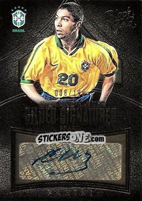 Sticker Giovane Elber - Black Gold Soccer 2016-2017 - Panini