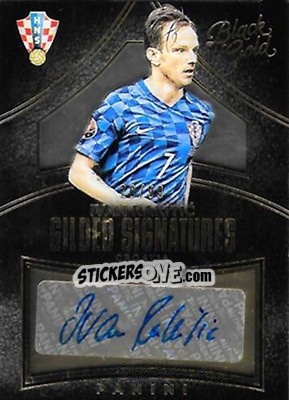 Sticker Ivan Rakitic - Black Gold Soccer 2016-2017 n. GS-IR - Panini