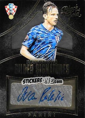 Sticker Ivan Rakitic - Black Gold Soccer 2016-2017 - Panini