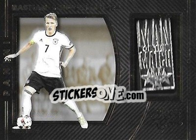 Sticker Bastian Schweinsteiger - Black Gold Soccer 2016-2017 n. MM-BS - Panini