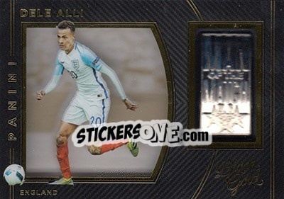 Figurina Dele Alli - Black Gold Soccer 2016-2017 - Panini