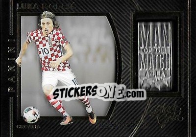 Sticker Luka Modric - Black Gold Soccer 2016-2017 n. MM-LMO - Panini