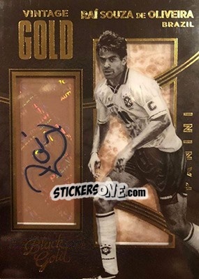 Figurina Rai Souza de Oliveira - Black Gold Soccer 2016-2017 - Panini