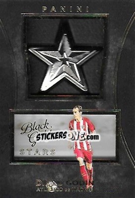 Sticker Diego Godin - Black Gold Soccer 2016-2017 n. S-DG - Panini