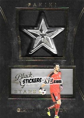 Sticker Gianluigi Buffon - Black Gold Soccer 2016-2017 n. S-GBU - Panini