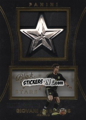 Sticker Giovani Dos Santos - Black Gold Soccer 2016-2017 n. S-GDS - Panini