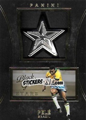 Sticker Pele - Black Gold Soccer 2016-2017 n. S-P - Panini