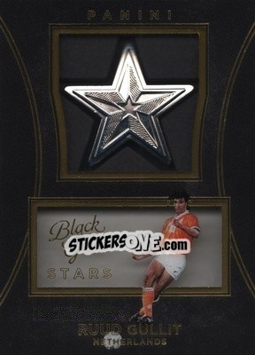 Sticker Ruud Gullit - Black Gold Soccer 2016-2017 - Panini