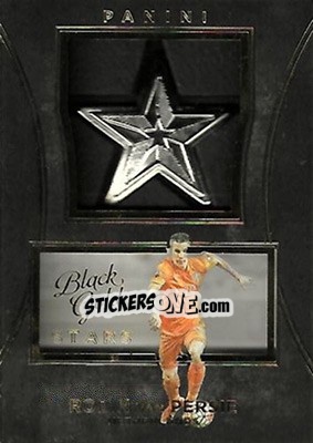 Sticker Robin van Persie - Black Gold Soccer 2016-2017 n. S-RVP - Panini