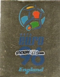 Sticker Euro 96 Emblem - UEFA Euro England 1996 n. 1 - Merlin