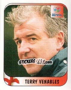 Sticker Terry Venables - UEFA Euro England 1996 - Merlin