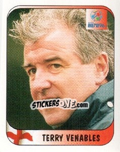 Sticker Terry Venables - UEFA Euro England 1996 n. 5 - Merlin