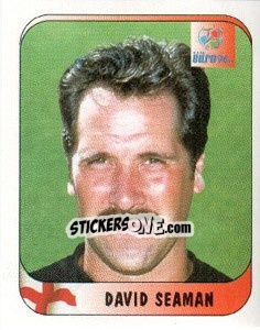 Sticker David Seaman - UEFA Euro England 1996 n. 9 - Merlin