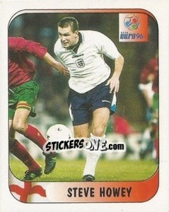 Cromo Steve Howey - UEFA Euro England 1996 n. 13a - Merlin
