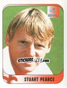 Sticker Stuart Pearce - UEFA Euro England 1996 - Merlin