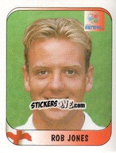 Figurina Rob Jones - UEFA Euro England 1996 - Merlin