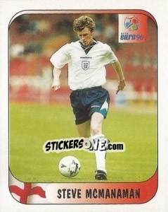 Sticker Steve McManaman - UEFA Euro England 1996 n. 19a - Merlin