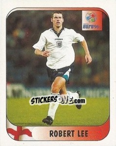 Cromo Robert Lee - UEFA Euro England 1996 - Merlin