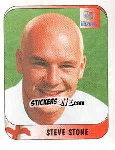 Sticker Steve Stone - UEFA Euro England 1996 - Merlin