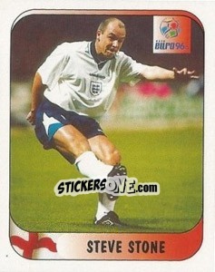 Sticker Steve Stone - UEFA Euro England 1996 - Merlin