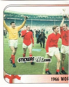 Sticker 1966 World Cup Final - UEFA Euro England 1996 n. 31 - Merlin