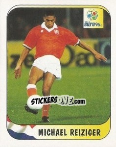 Cromo Michael Raiziger - UEFA Euro England 1996 - Merlin