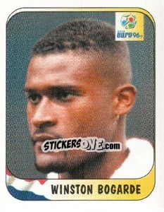 Sticker Winston Bogarde - UEFA Euro England 1996 n. 55 - Merlin