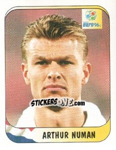 Sticker Arthur Numan - UEFA Euro England 1996 n. 58 - Merlin