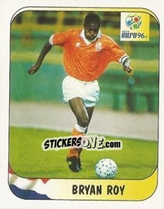 Cromo Bryan Roy - UEFA Euro England 1996 n. 63a - Merlin