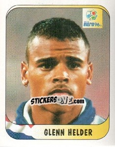 Cromo Glenn Helder - UEFA Euro England 1996 - Merlin