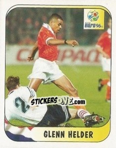Sticker Glenn Helder - UEFA Euro England 1996 n. 65a - Merlin