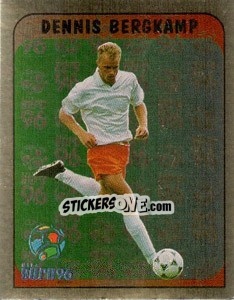 Figurina Dennis Bergkamp - UEFA Euro England 1996 - Merlin