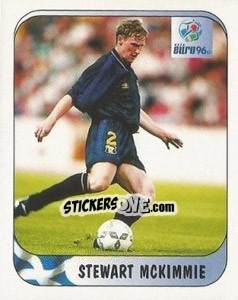 Sticker Stewart McKimmie - UEFA Euro England 1996 n. 76a - Merlin