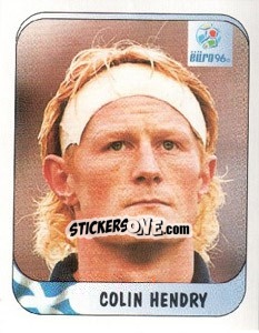 Sticker Colin Hendry - UEFA Euro England 1996 n. 80 - Merlin