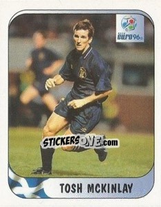 Sticker Tosh McKilay - UEFA Euro England 1996 - Merlin