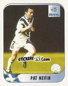 Sticker Pat Nevin - UEFA Euro England 1996 n. 87a - Merlin