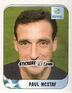 Sticker Paul McStay - UEFA Euro England 1996 n. 89 - Merlin