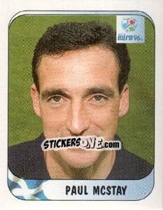 Cromo Paul McStay - UEFA Euro England 1996 - Merlin