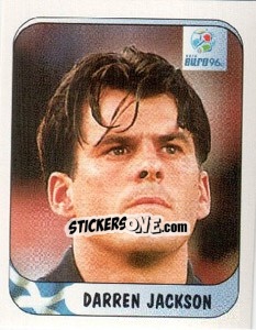 Cromo Darren Jackson - UEFA Euro England 1996 - Merlin
