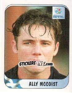 Sticker Ally McCoist - UEFA Euro England 1996 - Merlin