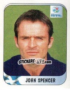 Sticker John Spencer - UEFA Euro England 1996 n. 92 - Merlin