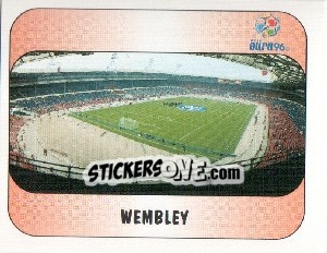 Sticker Wembley - UEFA Euro England 1996 n. 100 - Merlin