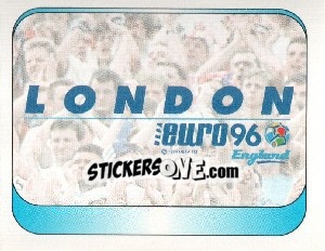 Sticker London - UEFA Euro England 1996 n. 101 - Merlin