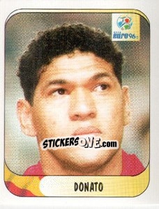 Sticker Donato Gama da Silva - UEFA Euro England 1996 n. 114 - Merlin