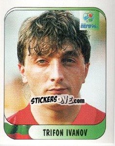 Sticker Trifon Ivanov - UEFA Euro England 1996 n. 122 - Merlin