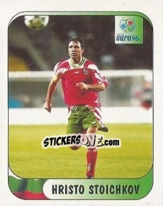 Sticker Hristo Stoichkov - UEFA Euro England 1996 n. 129a - Merlin