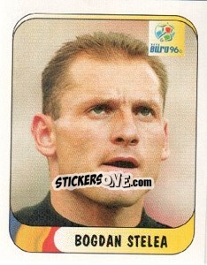 Sticker Bogdan Stelea - UEFA Euro England 1996 n. 132 - Merlin